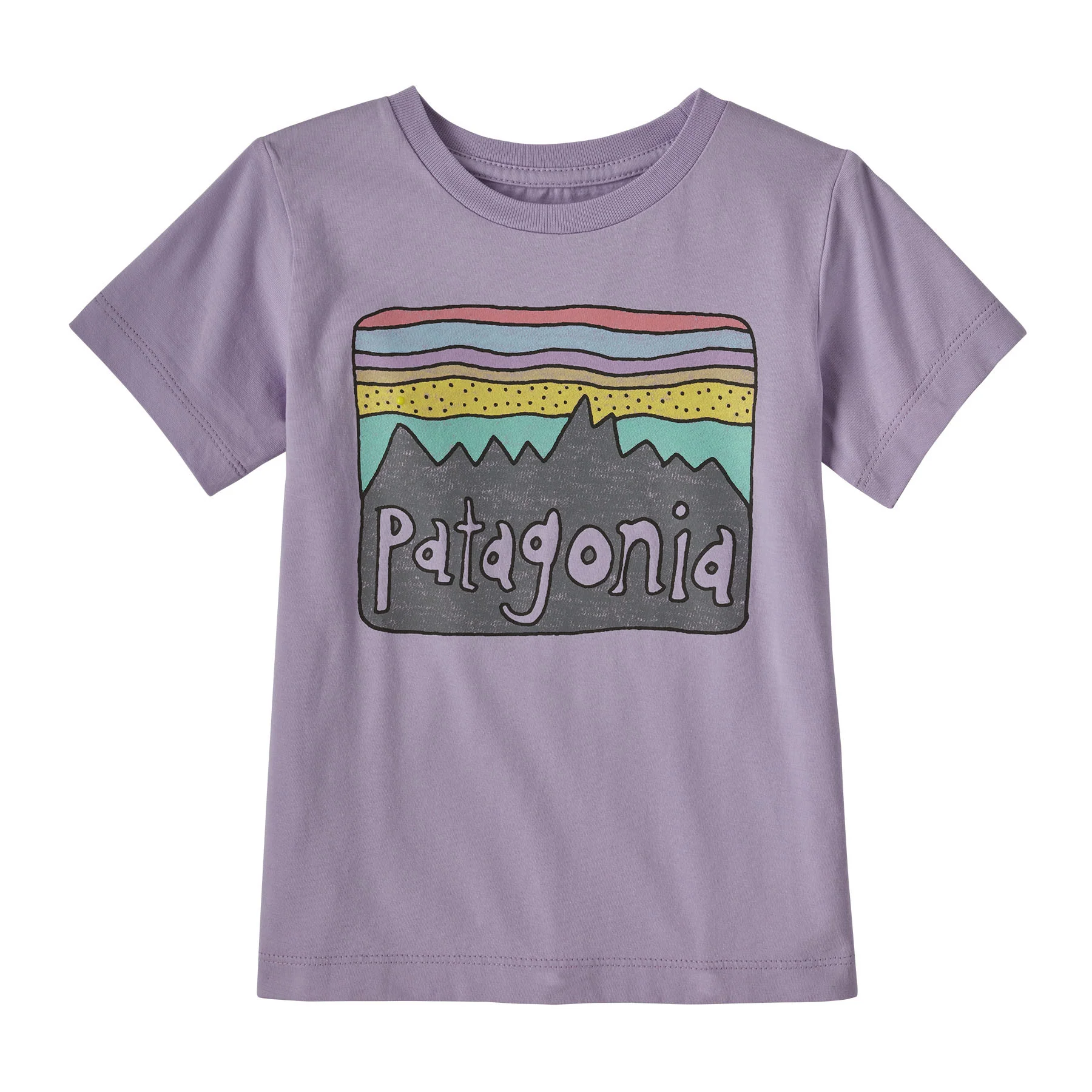 Baby Regenerative Organic Certified™ Cotton Fitz Roy Skies T-Shirt