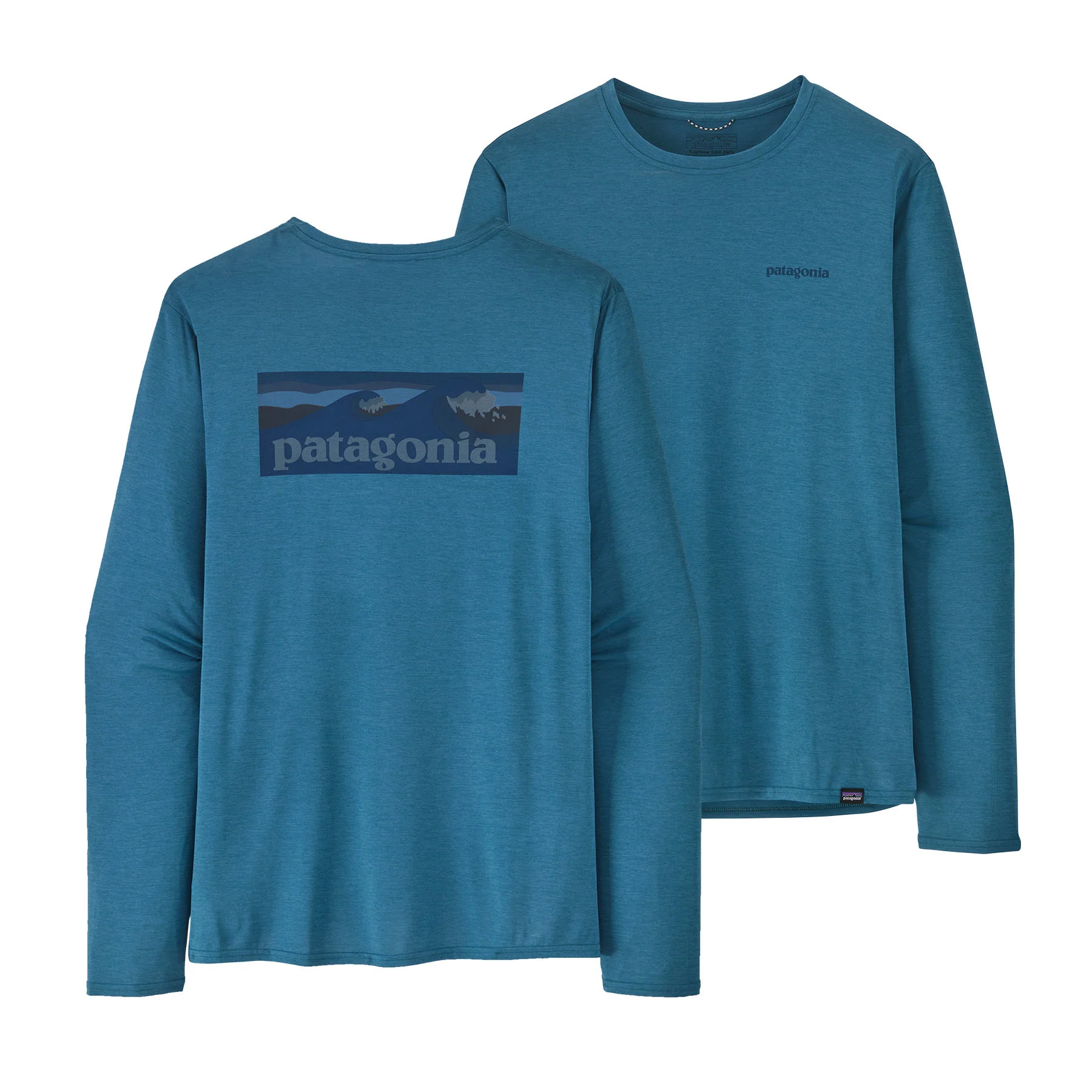 Men's Long-Sleeved Capilene® Cool Daily Graphic Shirt - Waters