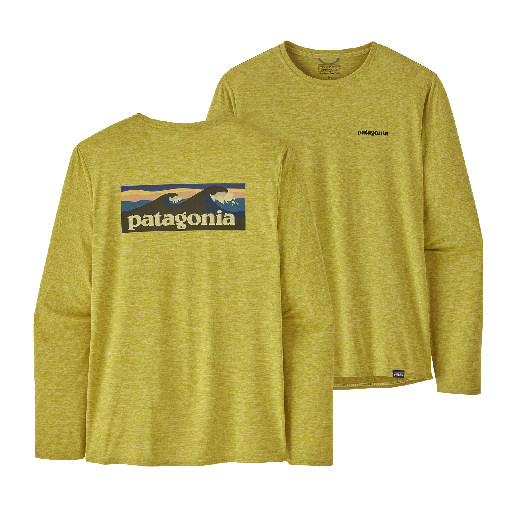 Men's Long-Sleeved Capilene® Cool Daily Graphic Shirt - Waters