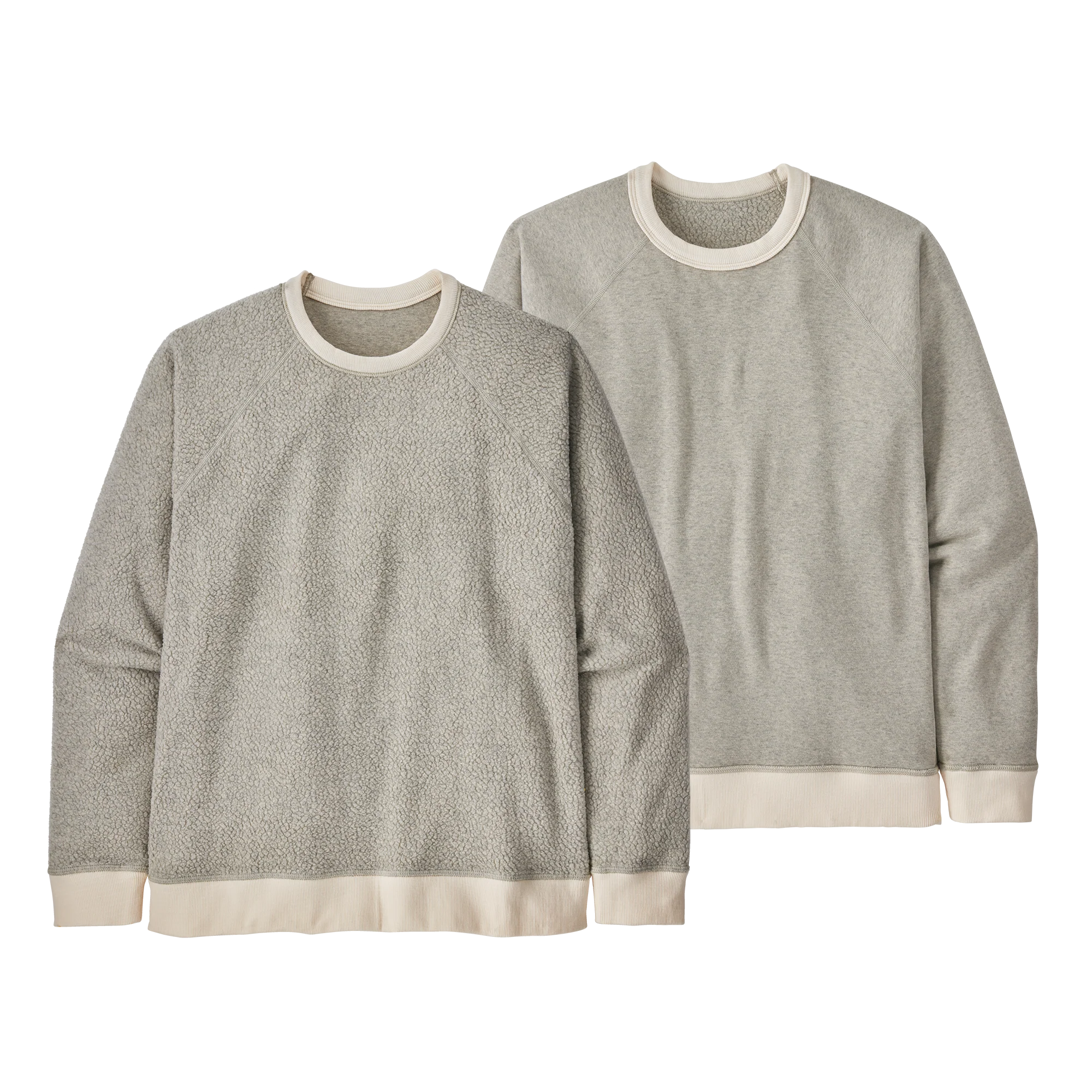 Men's Reversible Shearling Crew