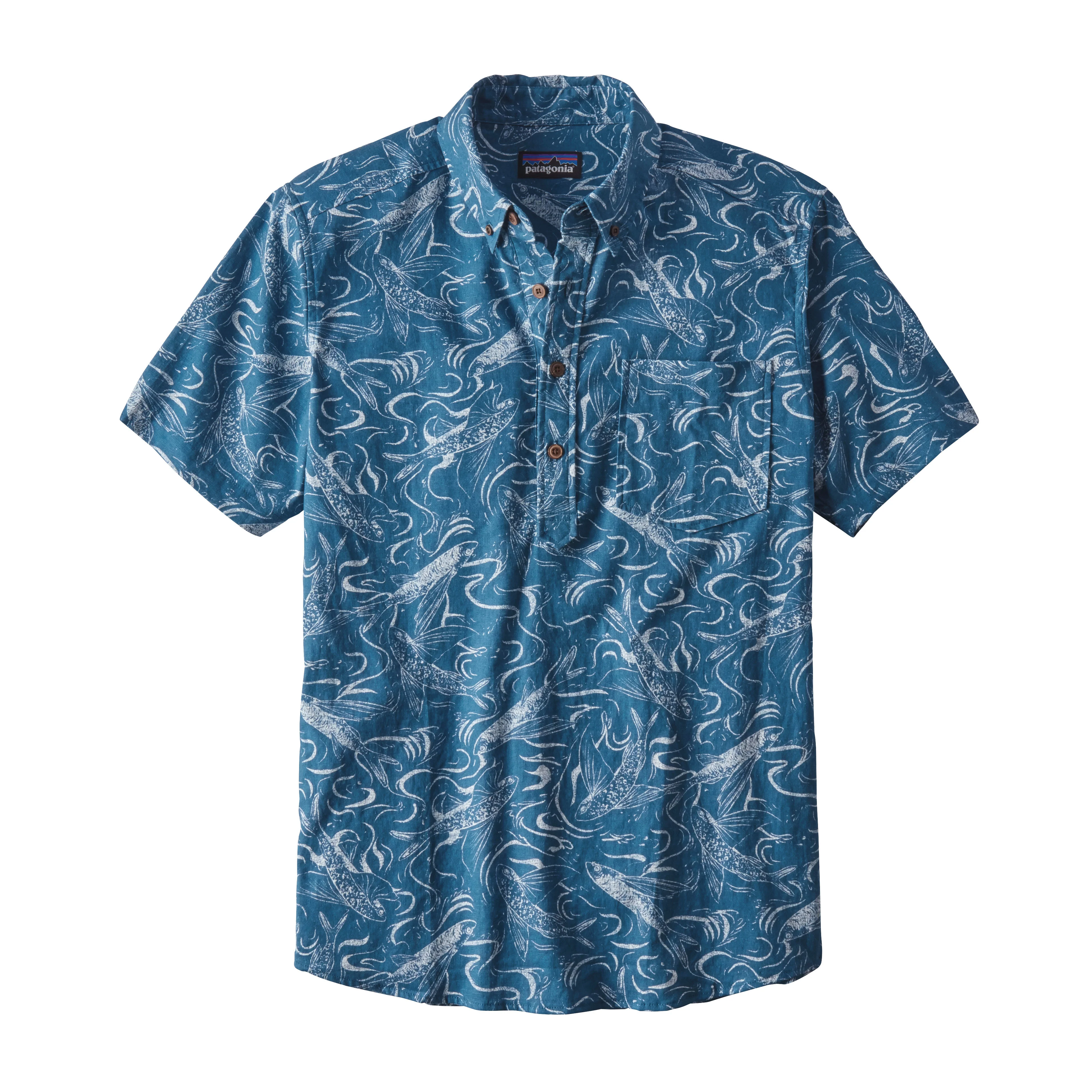 M's Back Step Pullover Shirt