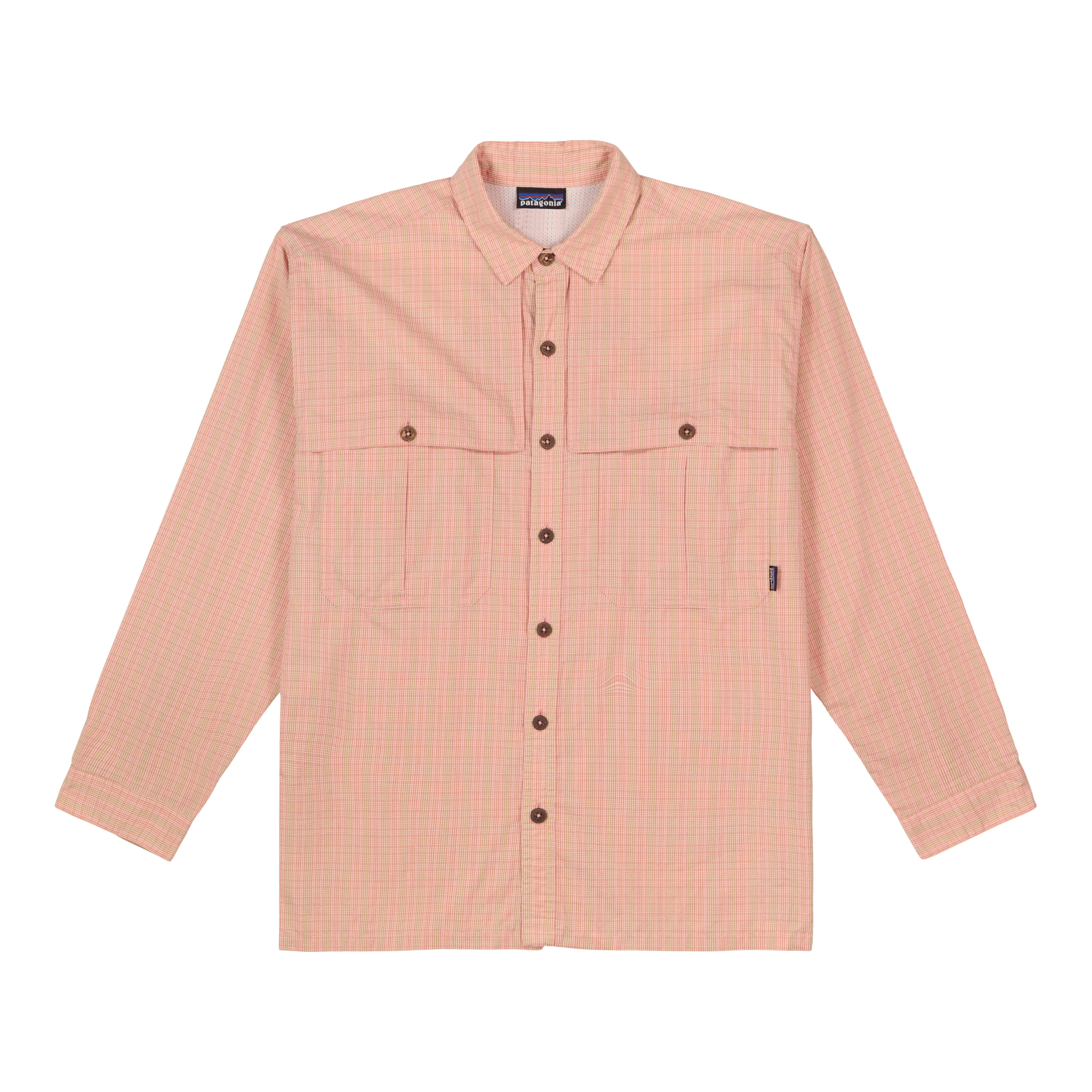 M's Long-Sleeved Tropical Flats Shirt