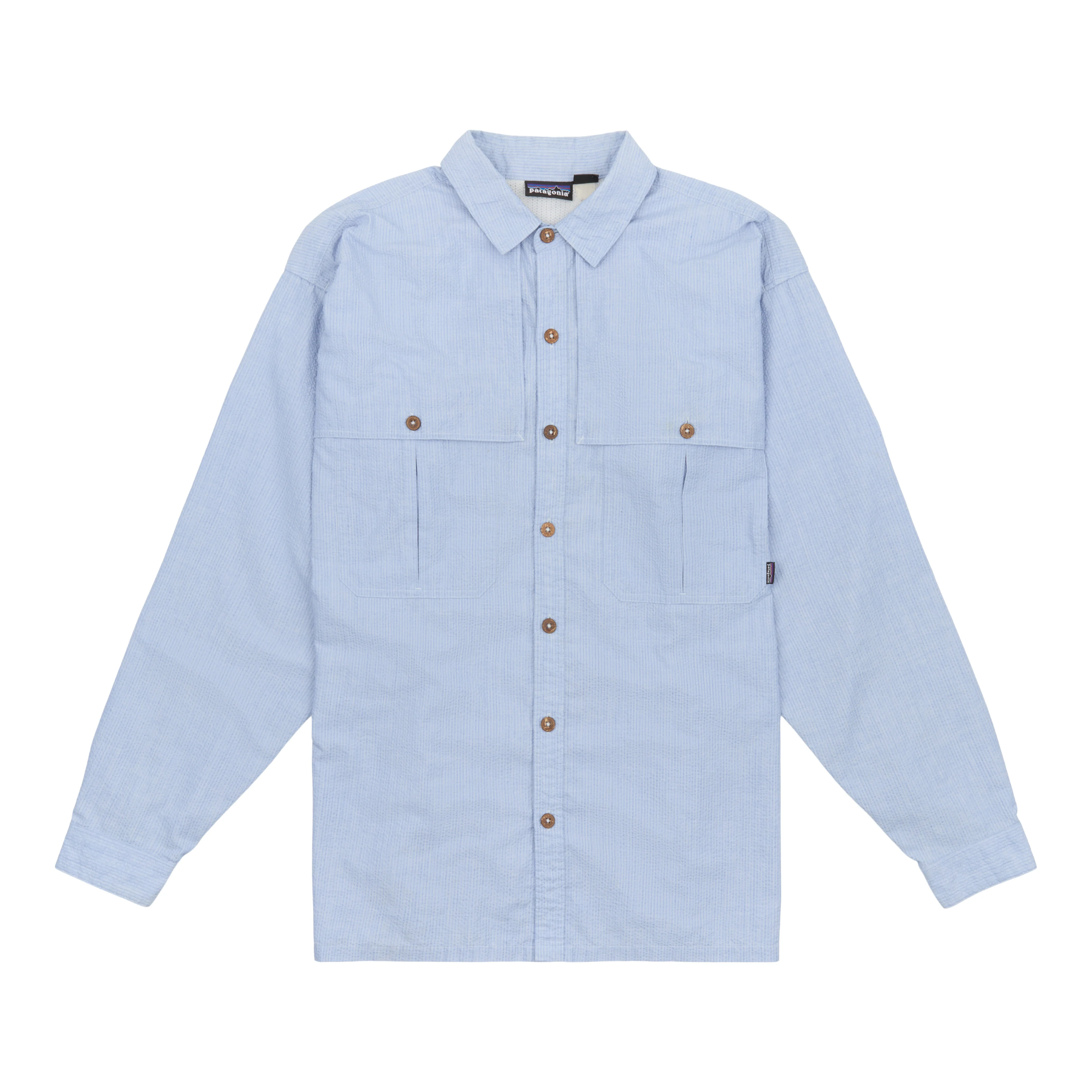M's Long-Sleeved Tropical Flats Shirt