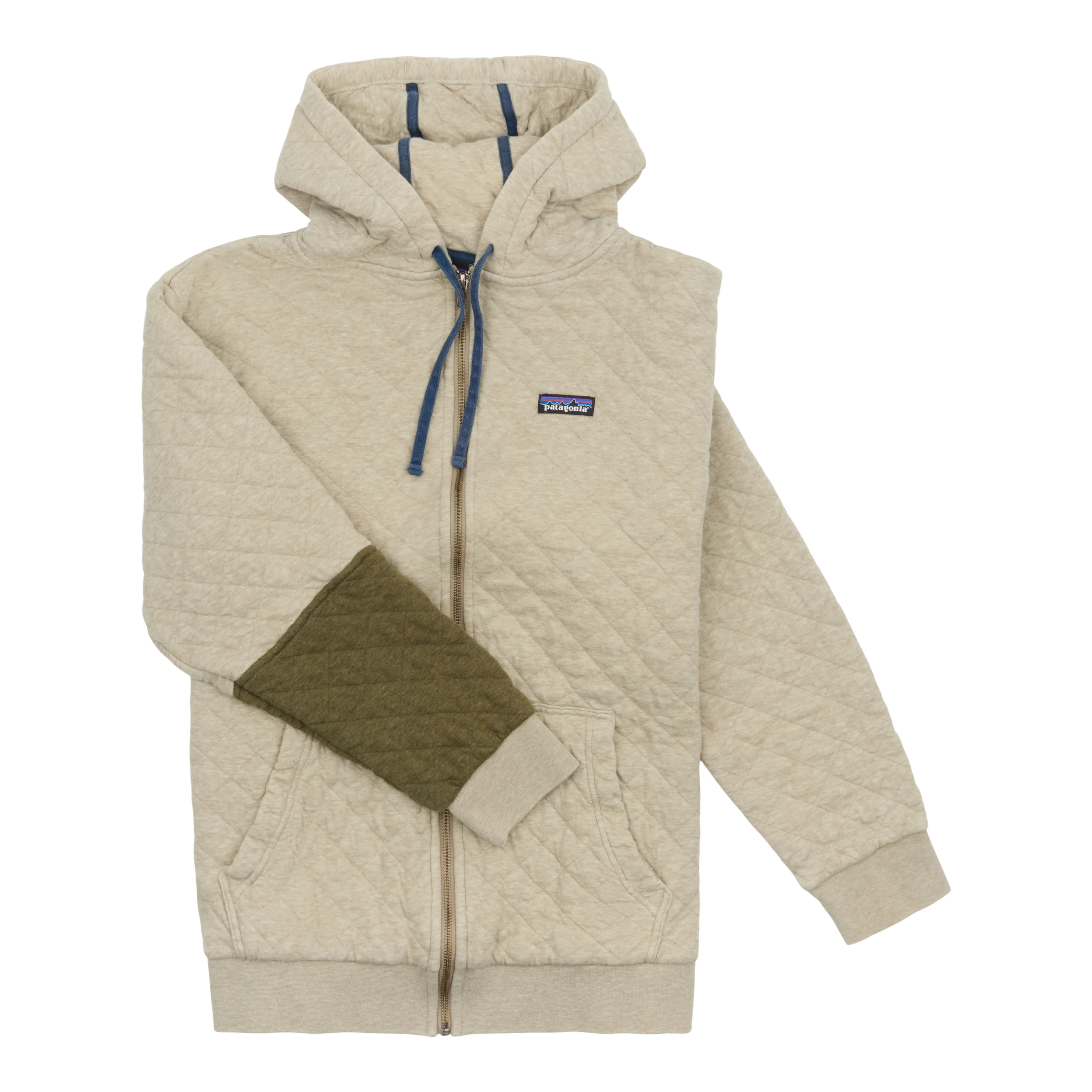 M's Organic Cotton Quilt Hoody