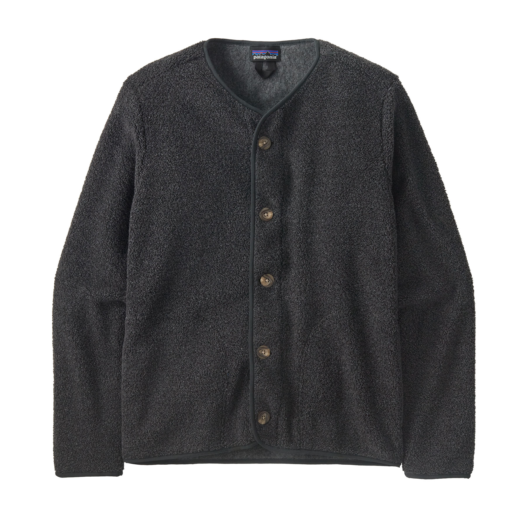 M's Reclaimed Fleece Cardigan
