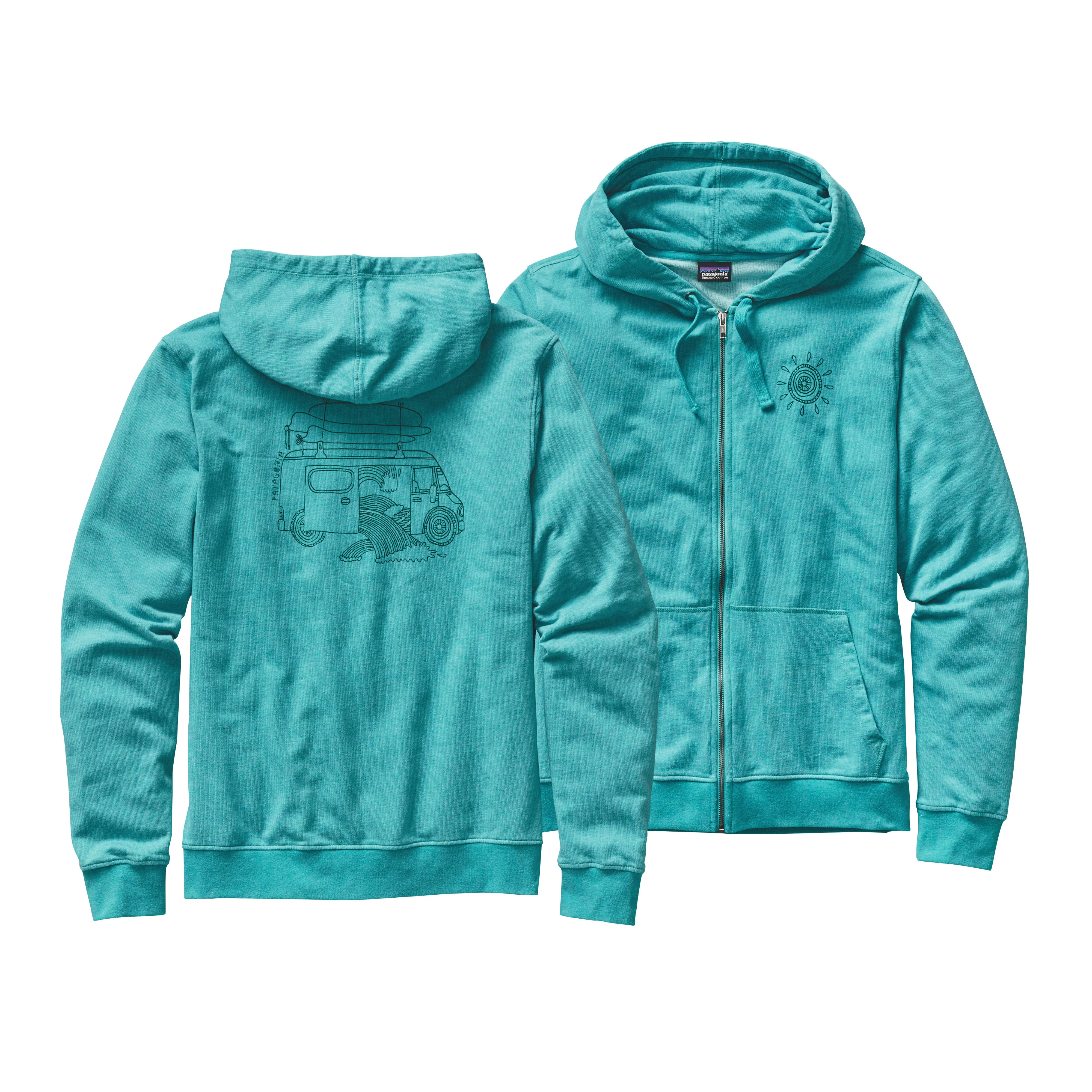M's Surf Van Lightweight Full-Zip Hooded Sweatshirt