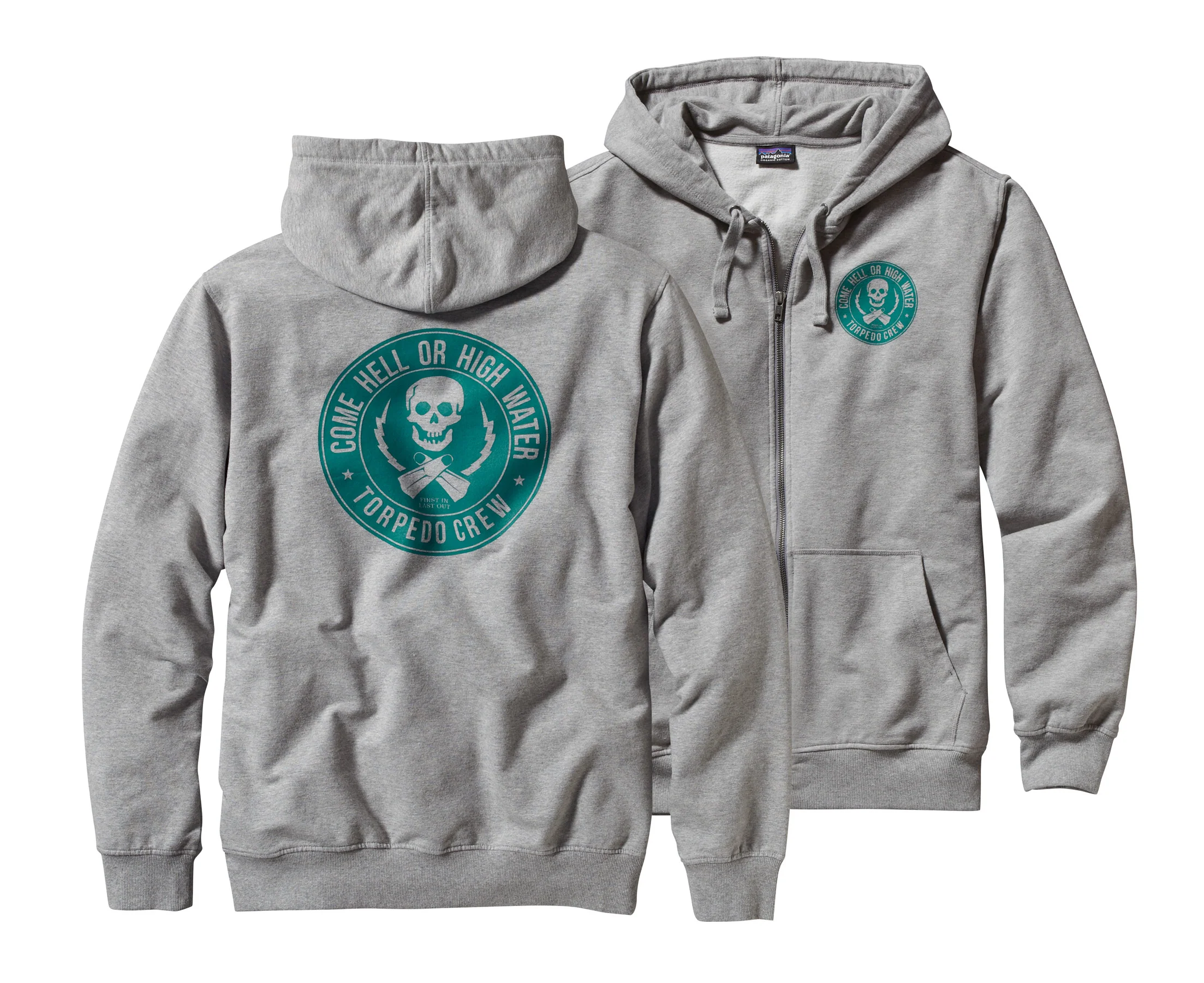 M's Torpedo Crew Midweight Hooded Full-Zip Sweatshirt