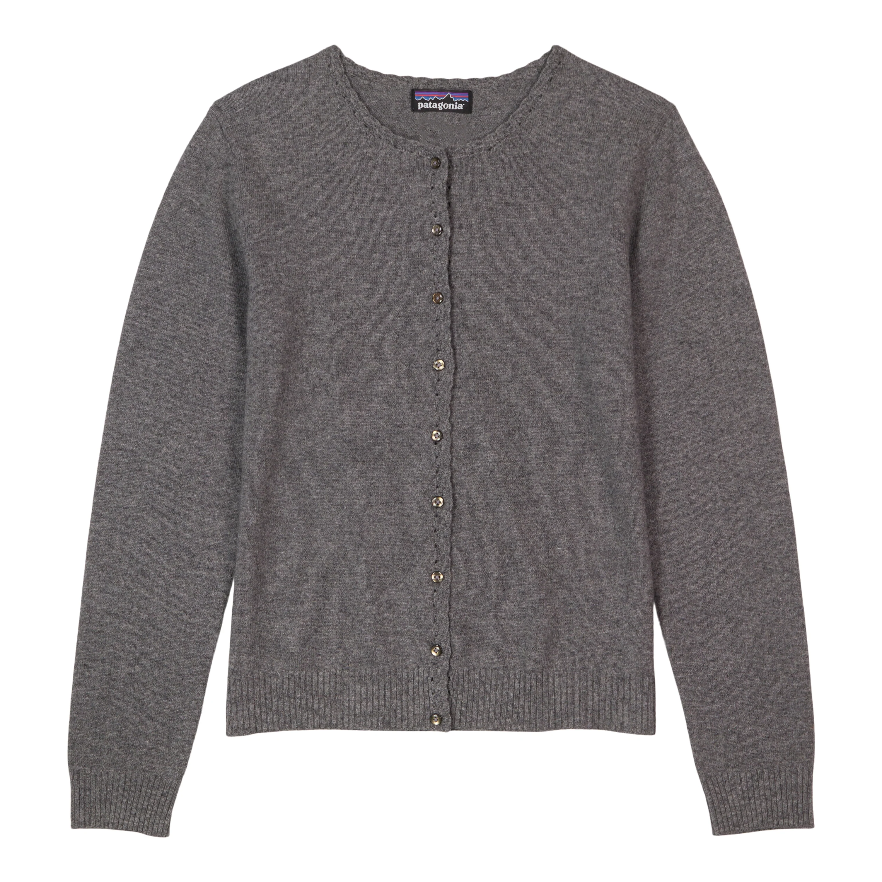 W's Cashmere Crochet Cardigan