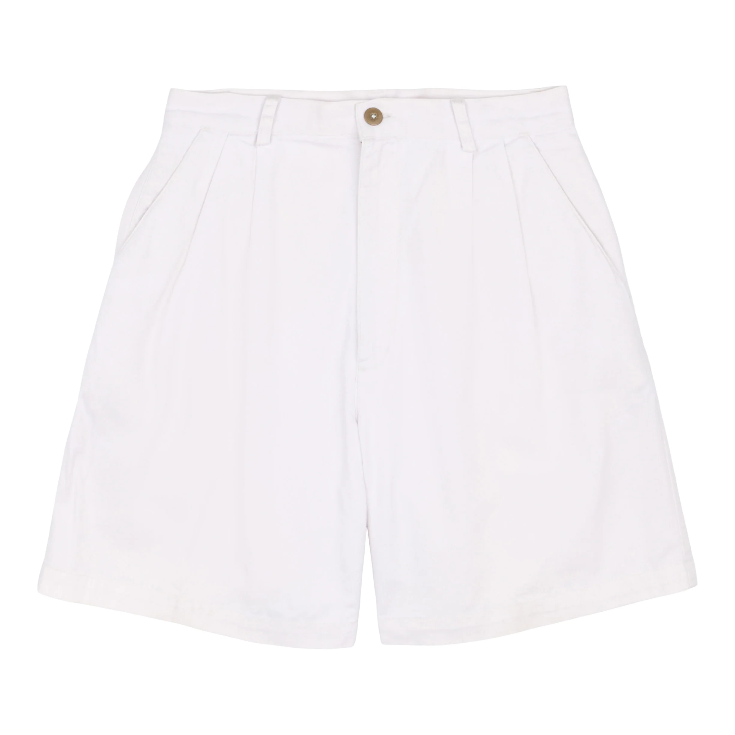 W's Pleated Twill Shorts